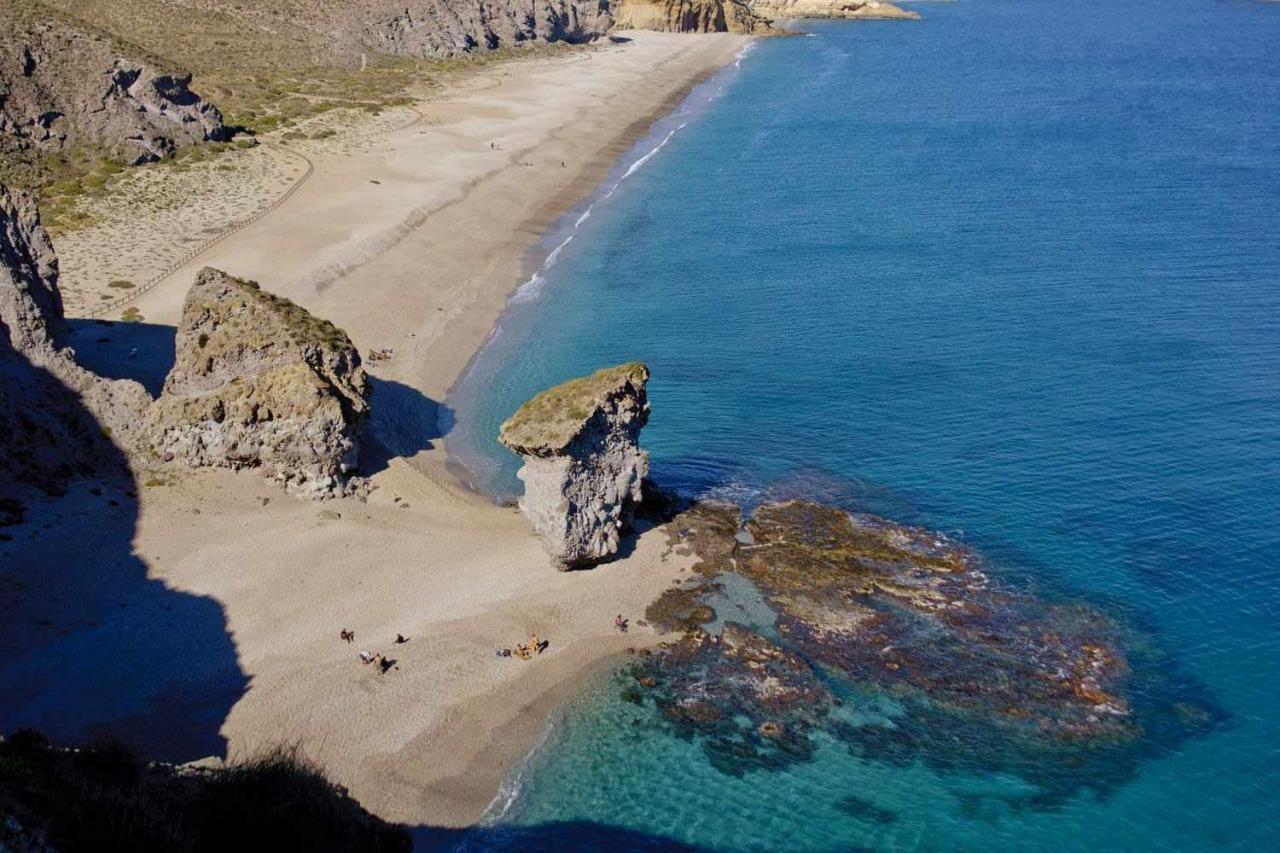 Las Marinicas Primera Linea De La Playa Carboneras Zewnętrze zdjęcie